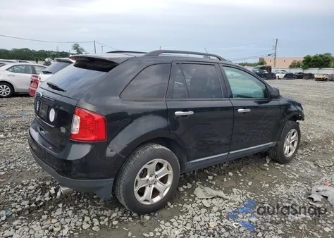 2011 Ford Edge Sel from USA, damaged, VIN 2FMDK4JC1BBA79574